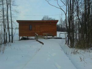 Sauna nad jeziorem Skazdubek 2013