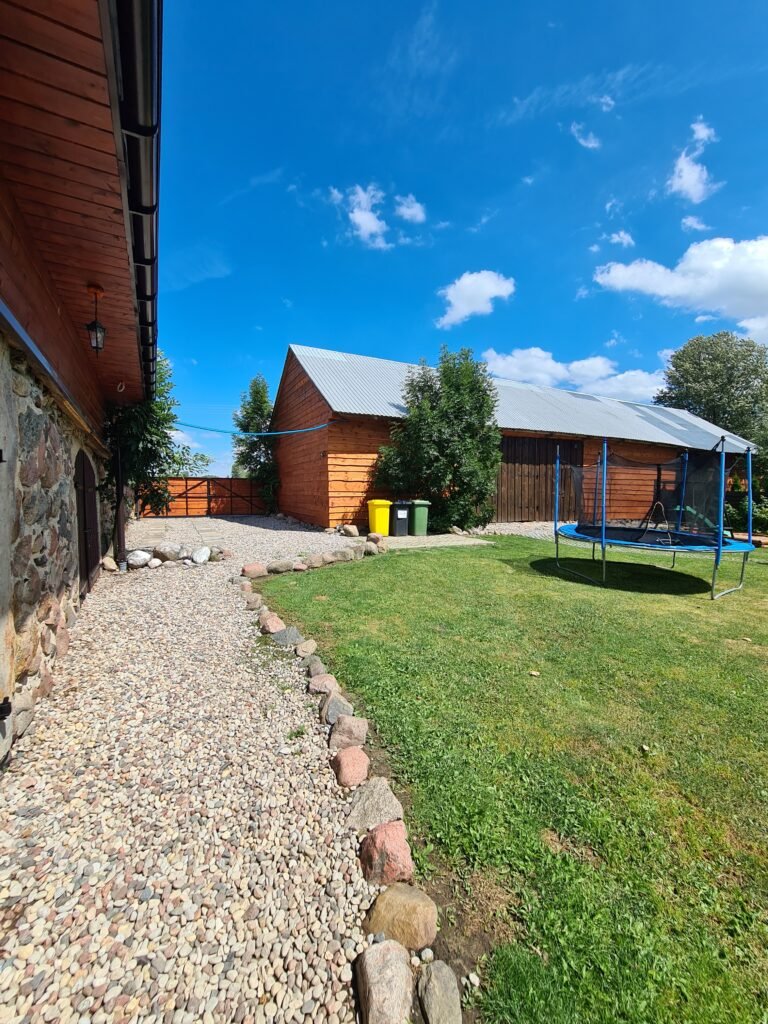 Domek Drewniany Podwórko