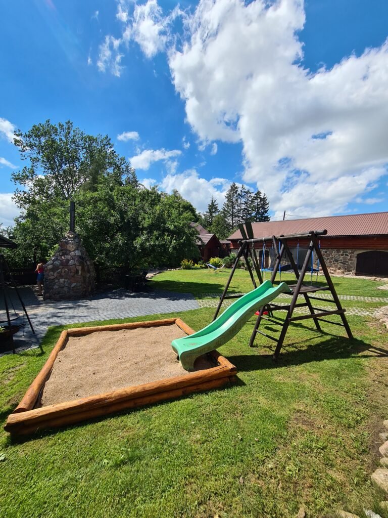 Domek Drewniany Plac zabaw