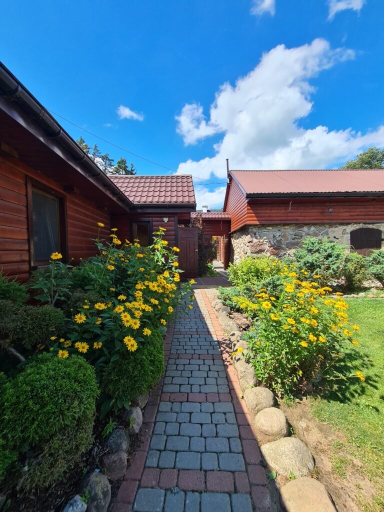 Domek Drewniany Podwórko